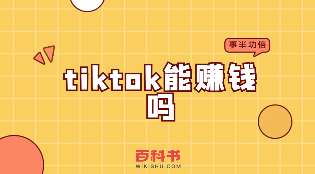 tiktok能赚钱吗