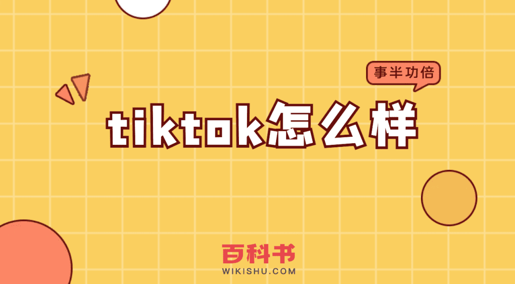 tiktok怎么样